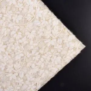 2023 Großhandel Custom Good Günstige Niedrig preis Korea Lace Fabric Für Hochzeits kleid