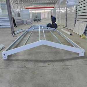 Una struttura prefabbricata della casa di 20ft 40ft del telaio con la struttura d'acciaio galvanizzata per la casa modulare la <span class=keywords><strong>vendita</strong></span> calda della casa - Product Image 1