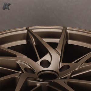 Bronze pour <span class=keywords><strong>Ferrari</strong></span> 812 GTS/Superfast Roma Spider PCD 5x114.3 5x130 5x112 nouvel alliage forgé roue directionnelle monobloc jante - Product Image 4