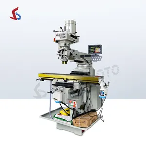 TAIWAN Best sale factory price X6325B Low-cost Supply 5HP Manual Mills Universal Vertical Turret Milling Machine Price