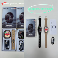 Montre connectée à écran tactile, téléphone portable, montre de sport connectée, appel Bluetooth, montre intelligente connectée au téléphone portable
