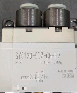 โซลินอยด์ SY5120-5DZ-C6-F2 PLC 24V Loc5E52อุตสาหกรรมระบบอัตโนมัติ PLC SY5120-5DZ-C6-F2โซเลนอยด์ Loc5E52 24V - Product Image 5