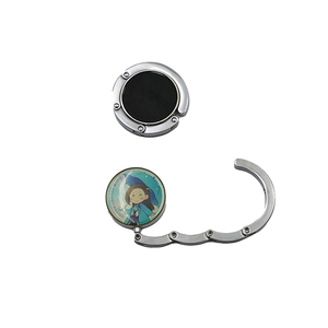 Customized Portable Bag Accessories Office Outdoor Table <b>Desk</b> Storage Handbag Hook Hanger <b>Foldable</b> Bag Holder Hanger - Product Image 3