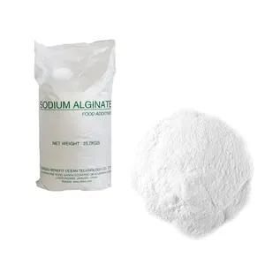 Nhà máy cung cấp giá bán buôn cấp thực phẩm sodium alginate CAS 9005-38-3