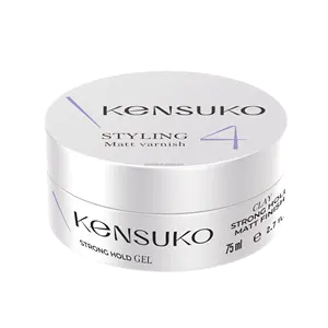 KENSUKO ครีมปั้นที่ดีที่สุดสำหรับผิวด้านที่แข็งแรง-ไม่มีผลิตภัณฑ์ผมเงางามสำหรับทรงผมที่ทันสมัยพื้นผิวสำหรับผู้ชาย