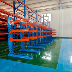 100kg/500kg Charge simple/double face Vertical en acier Cantilever Rack Heavy Duty Rayonnage Bras de rayonnage pour le stockage du tambour de câble - Product Image 3