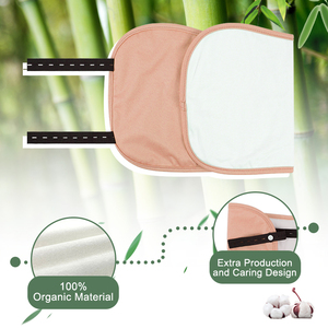 Natucare BSCI <b>Black</b> Castor Oil Pack Castor Oil Patches Organic Cotton Compress Overnight Castor Oil Belly <b>Wrap</b> Benefits - Product Image 4