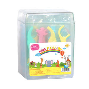 Cure-dents en plastique non ciré sans arôme pour enfants, cure-dents <span class=keywords><strong>abrasif</strong></span> pour soins bucco-dentaires - Product Image 5