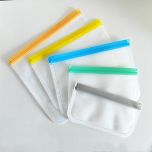 Bolsas de Almacenamiento Reutilizables de Silicona y PEVA Transparentes para Congelador, Herméticas con Cierre, para Conservación de Alimentos Frescos - Product Image 6