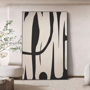 Peinture faite <span class=keywords><strong>à</strong></span> la main pure décoration de la maison peintures suspendues <span class=keywords><strong>prix</strong></span> de gros <span class=keywords><strong>toiles</strong></span> <span class=keywords><strong>à</strong></span> haute rentabilité style minimaliste - Product Image 5