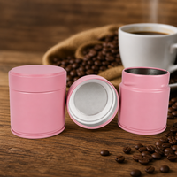 Boîte à thé en fer blanc de qualité alimentaire avec logo personnalisé, hermétique, 30/40/50g, anti-fuite, emballage métallique pour matcha