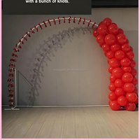 LEDA Kit d'arche de ballons en tissu gonflable automatique réutilisable, couleur personnalisée, élégant et tendance, nouvelle arrivée, pour extérieur, mariage, bébé