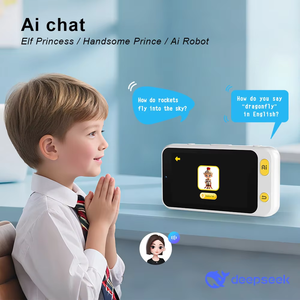 Caméra Jouet IA <span class=keywords><strong>pour</strong></span> Enfants, Apprentissage Linguistique, Reconnaissance d'Objets, Appareil d'Apprentissage Visuel 13MP, Écran IPS 4'' en Plastique, Batterie au Lithium 1700mAh - Product Image 6