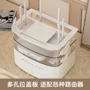 رف طاولة وضع القط البصري بتصميم مربع حديث ومربع تلفزيون لاسلكي مصنوع من البلاستيك - Product Image 3