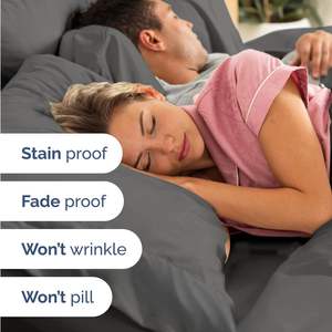 <strong>Extra</strong> <strong>Deep</strong> <strong>King</strong> <strong>Sheet</strong> Set -6 Piece Breathable Cooling Microfiber <strong>Sheets</strong> Hotel Luxury Bedding Set w 18-24 Inch <strong>Extra</strong> <strong>Deep</strong> Pockets - Product Image 5