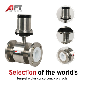 IP68 CCM pin-Powered điện từ lưu lượng kế nhanh tải DIN mặt bích 3.6V pin lithium hoạt động Powered Flow Meter - Product Image 2