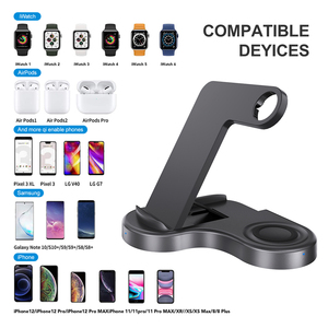 Estación de cargador inalámbrico 3 en 1 para Iphone Se 3rd para Samsung S20 Generation - Product Image 6