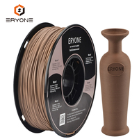 Filamen Plastik Eryone Berkualitas Tinggi 1.75mm, Laris Manis, Printer Digital 1kg 2.2LBS, Filamen Printer 3D PLA Kayu PLA