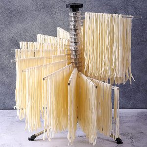Yongli BBQ074 estante de secado de pasta plegable accesorios de barbacoa de acero inoxidable soporte de secador de espagueti desmontable - Product Image 4