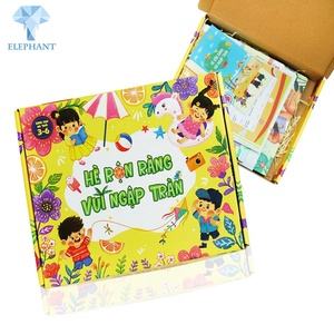 Caja de Cartón Corrugado Impresa a Color Personalizada para Libros Infantiles - Product Image 1