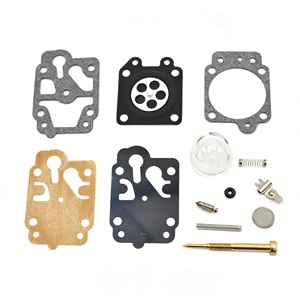 Nouveau kit de réparation de diaphragme de carburateur pour taille-haie à essence GX135 26cc 52cc, <span class=keywords><strong>pièces</strong></span> de rechange pour outil de jardinage - Product Image 1