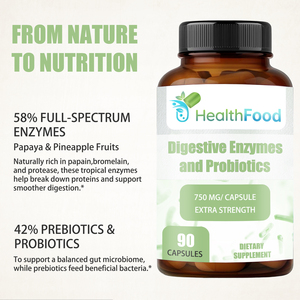 Cápsulas de Enzimas Digestivas con Mezcla Probiótica en Oferta, Mezcla Probiótica que Ayuda a Nutrir las Bacterias Beneficiosas del Intestino - Product Image 5