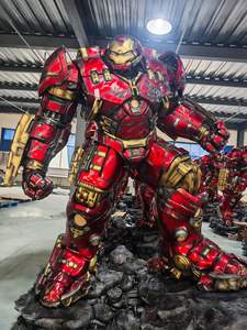 Estatuas <span class=keywords><strong>de</strong></span> Iron Man MK44 <span class=keywords><strong>de</strong></span> Marvel <span class=keywords><strong>de</strong></span> alta calidad, tamaño real 1/2, para decoración. - Product Image 2