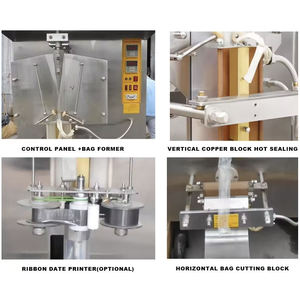 Machine de remplissage automatique verticale de liquides haute précision SJ-1000 50-500ML 37 sachets/minute pour l'alimentation, les produits chimiques, le film/la feuille/le papier - Product Image 5