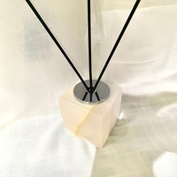 Diffuseur de parfum en marbre naturel de luxe avec logo personnalisé STONEKOCC, élégant ornement d'aromathérapie pour la pièce