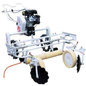 multi-function rotary tiller with Plastic mulch laying machine