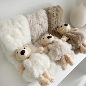 <span class=keywords><strong>Sciarpa</strong></span> Pelosa a Forma di Orsetto, <span class=keywords><strong>Sciarpa</strong></span> Invernale Ispessita in Peluche <span class=keywords><strong>per</strong></span> Bambine, Calda <span class=keywords><strong>Sciarpa</strong></span> Incrociata con Cartoni Animati - Product Image 5
