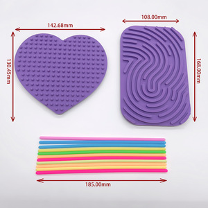 Trẻ Em Đồ Chơi Giáo Dục DIY Cảm Giác Hoạt Động Hội Đồng Quản Trị Câu Đố Silicone Giải Nén Trò Chơi Cho Độ Tuổi 5 Để 7 Năm Trong Kho - Product Image 5