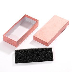 Boîte à bijoux rose tendance, vente chaude, emballage en papier pour bijoux - Product Image 4