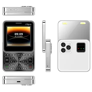 2024 latest product i19 pro 2.4 inch fashion colors 2G GSM Dual Sim Filp Slide Mobile Phone