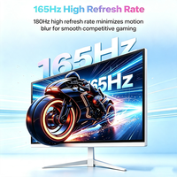 Monitor curvo de 32 pulgadas para juegos de PC, 165HZ, 2K, 4K, pantalla de ordenador de 32 pulgadas