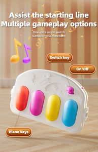 Alfombra de Juego para Bebés Becho, Alfombra de Actividades para el Tiempo Boca Abajo, <span class=keywords><strong>Gimnasio</strong></span> de Piano para Bebés Recién Nacidos de 0 a 6 Meses - Product Image 3