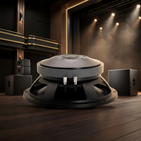Subwoofer en ferrite de 12 pouces, 2000W, bobine vocale de 4 pouces, 8 ohms, haut-parleur de basses professionnel pour scène et extérieur