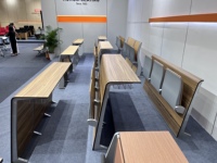Depuis 1993 Salle de conférence moderne collège mobilier scolaire chaise de salle de classe et bureau chaise d'école de haute qualité et table à vendre