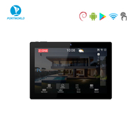 Écran tactile KNX POE 10,1 pouces YC-SM1011 Android Linux, panneau de commande mural intelligent pour maison, villa, hôtel, automatisation des bâtiments