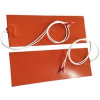 Nouveau tapis/chauffe-plat/feuille chauffante en caoutchouc silicone auto-adhésif 12V, écologique, taille personnalisée, garantie 1 an pour la maison, les hôtels, les restaurants