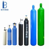 Vente en gros de bouteilles de gaz hélium vides rechargeables de haute qualité et bon marché ISO9809-1 50L 10m3 pour ballons