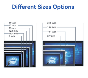Touchwo nhà máy thông minh 10.1 ''12'' 15.6 ''17'' 19 ''21.5'' trong nhà ngang dọc màn hình công nghiệp không quạt <span class=keywords><strong>Touch</strong></span> <span class=keywords><strong>Panel</strong></span> PC - Product Image 4