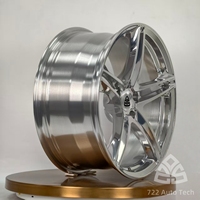 Jantes 722Auto polies argentées brossées 18-22 pouces 8.5J pour Audi A4 A5 A6 A7 A8 Q5 Q7 RS6 RS7