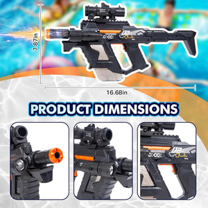 Pistola de Agua Automática con Luz LED, Pistola de Agua Eléctrica Mejorada con Capacidad de 330 ml para Niños y Adultos, Juguete de Pistola de Agua - Product Image 4