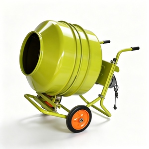 140L Portable Electric <strong>Concrete</strong> <strong>Mixer</strong> 220V Cement Mixing Machine with Wheels Heavy Duty Steel Drum for Construction &amp; DIY - Product Image 1