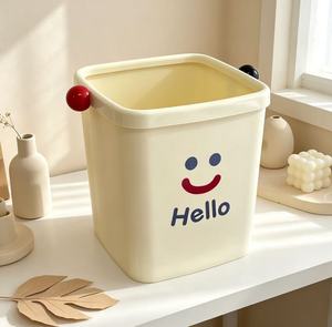 Lindo Mini Bote de <span class=keywords><strong>Basura</strong></span> de Escritorio con Anillo de Presión, Contenedor de Residuos para Dormitorio, Oficina, Hogar, Caja de Almacenamiento, Superventas, Suministro Directo de Fábrica al por Mayor - Product Image 6