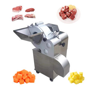 Otomatik ticari meyve 3d küp kesme zar sebze ananas Dicing makinesi - Product Image 1