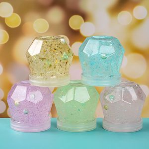 CHENXI Vente en gros de slime éducatif coloré et scintillant, sûr et non toxique, anti-stress, 150 ml, boue cristalline pailletée pour - Product Image 1