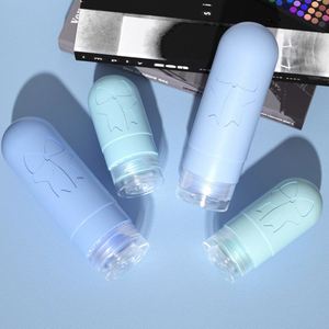 Set de Bolsas de Aseo Portátiles a Prueba de Fugas, Botellas de Silicona para Champú y Gel de Ducha, Envases de Viaje para Cuidado de la Piel - Product Image 5