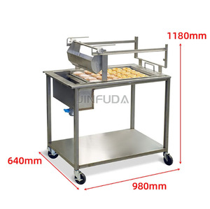 Phổ biến Doughnut <span class=keywords><strong>Icing</strong></span> bảng hương vị khác nhau bánh rán sô cô la kính máy - Product Image 4